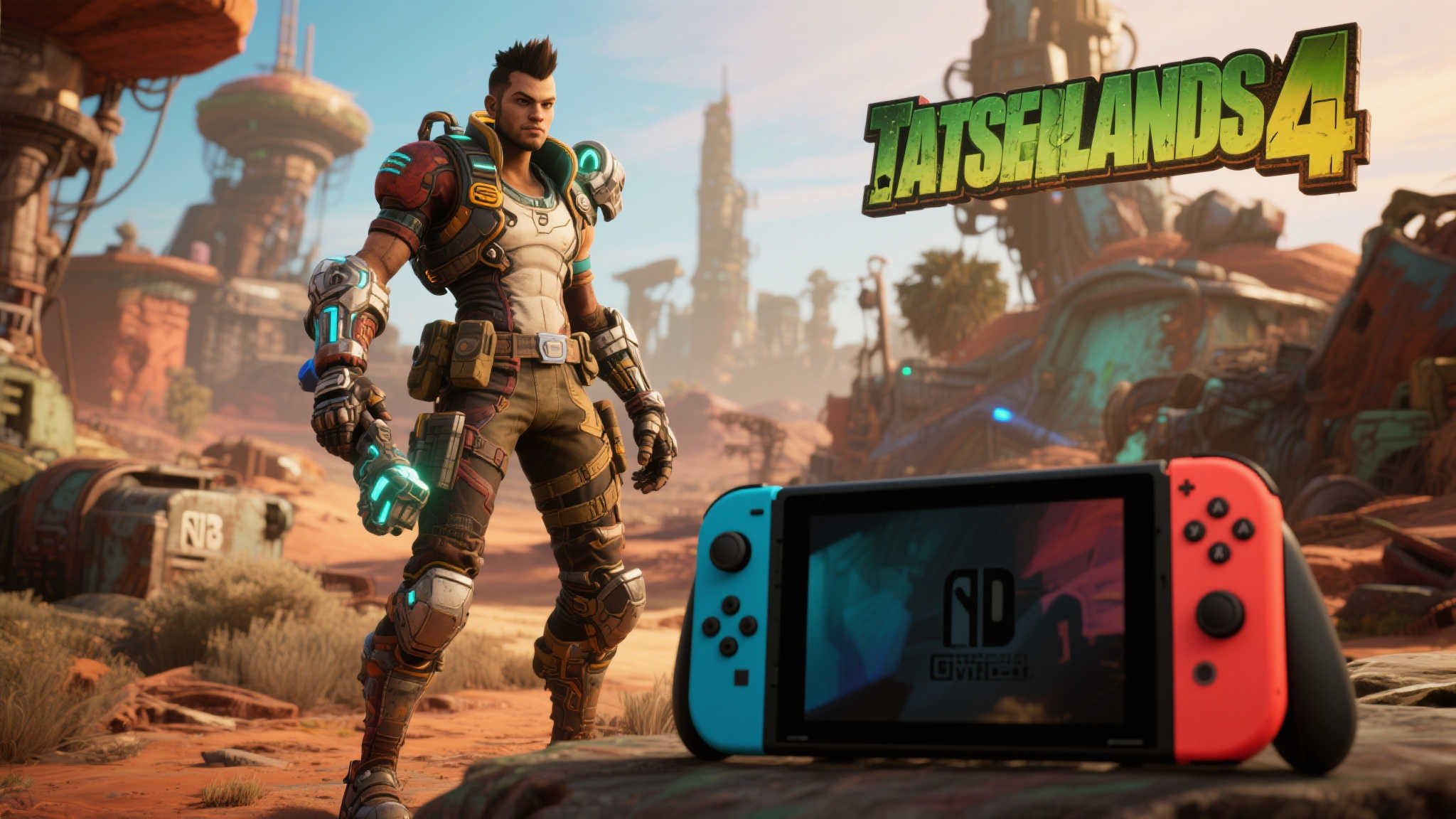 《无主之地4》NS2同步首发：开发商惊叹其强大性能