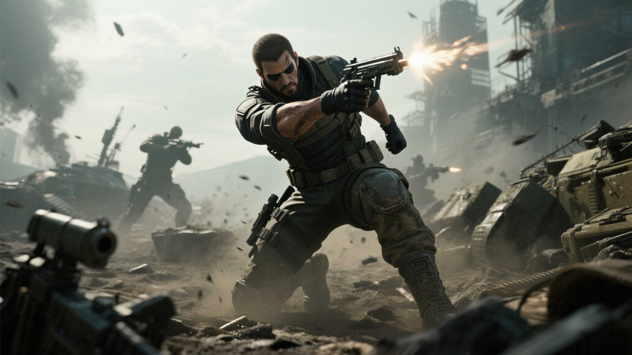 《合金装备3：重制版》开场动画震撼呈现，虚幻5画质惊艳！