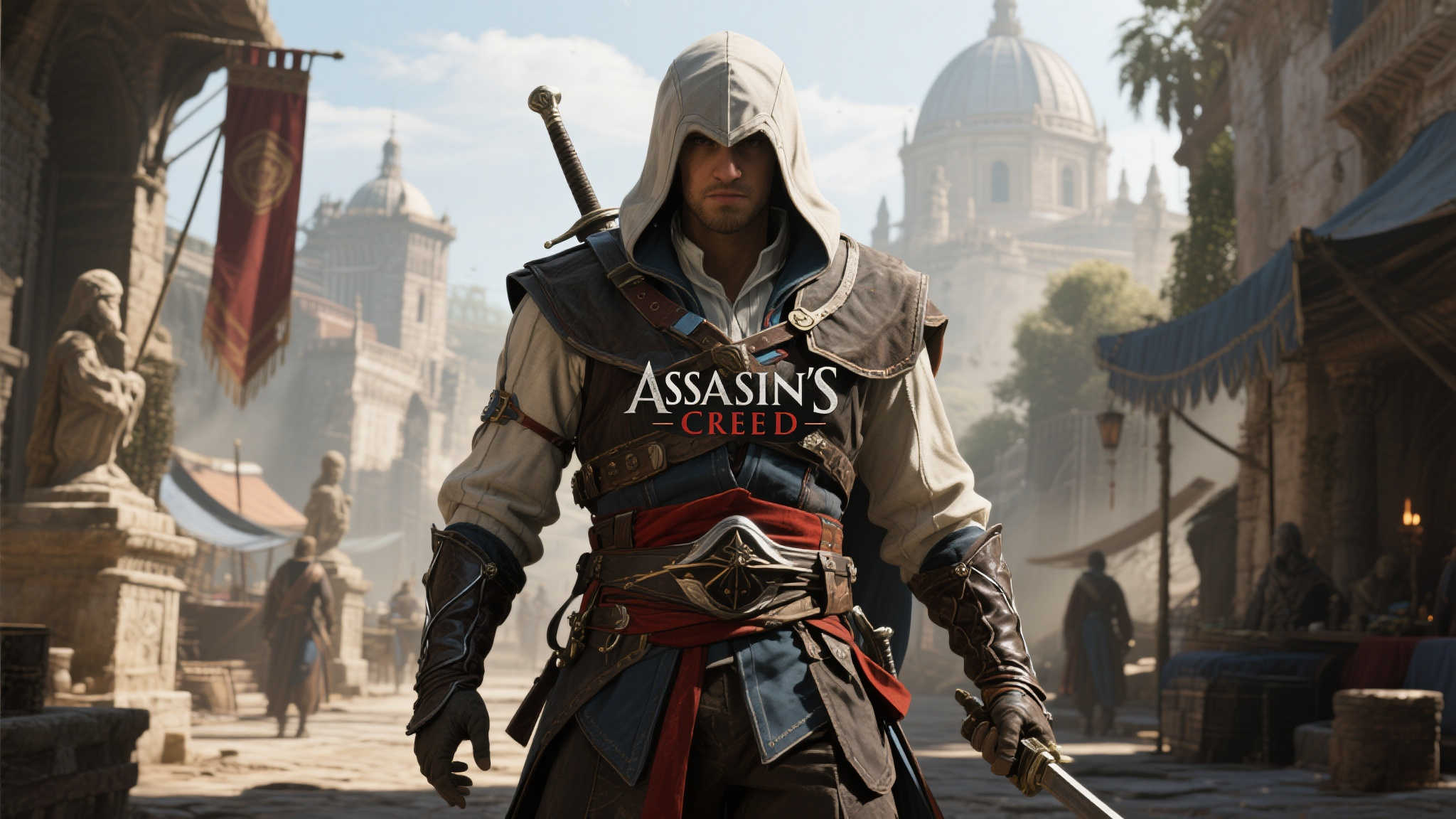 《刺客信条：影》弥助鬼面铠甲概念图曝光，尽显威猛气势